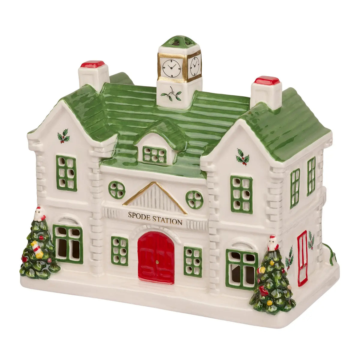 Spode Christmas Tree Village Led Train Station