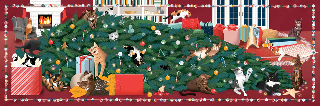 Christmas Kitties 750 Piece Puzzle