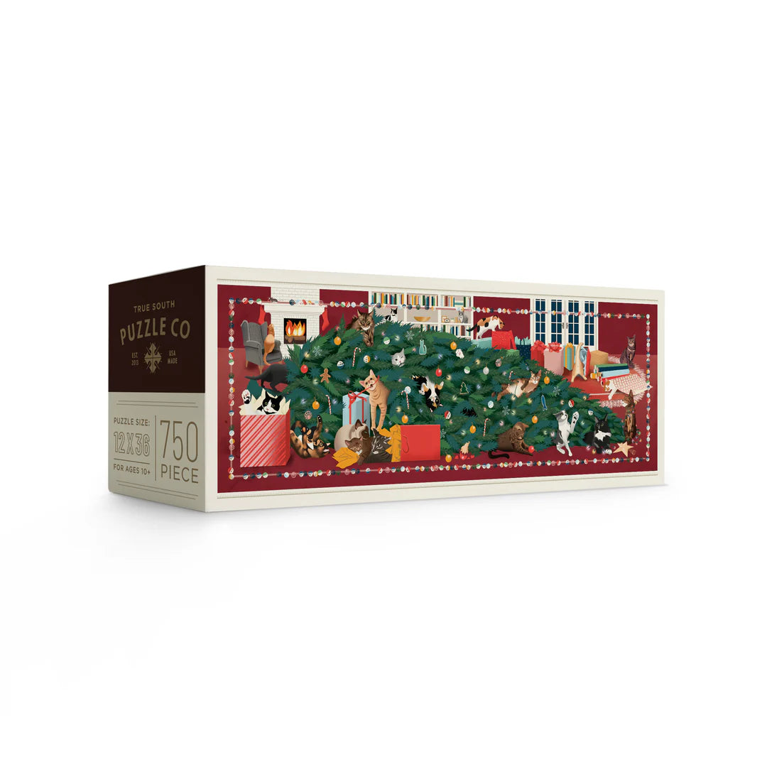 Christmas Kitties 750 Piece Puzzle