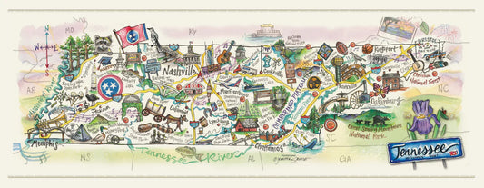 Tennessee Welcomes You 750 Piece Puzzle