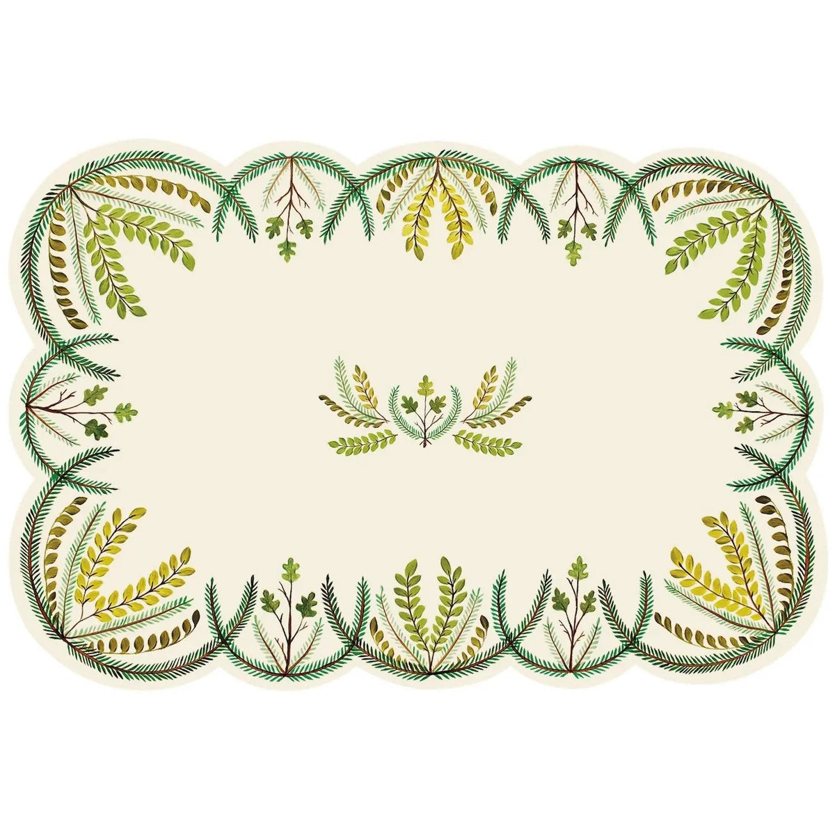 Hester & Cook “Scalloped Seedling” Placemats