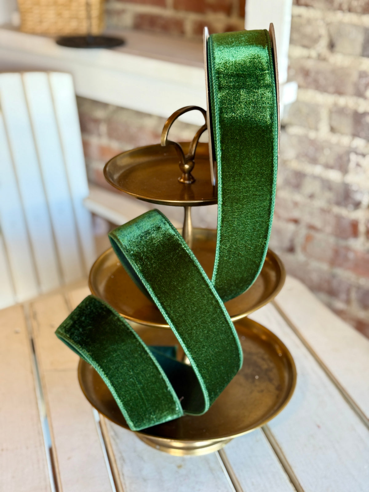 2.5” Dark Pine Velvet, SOLD BY THE YARD