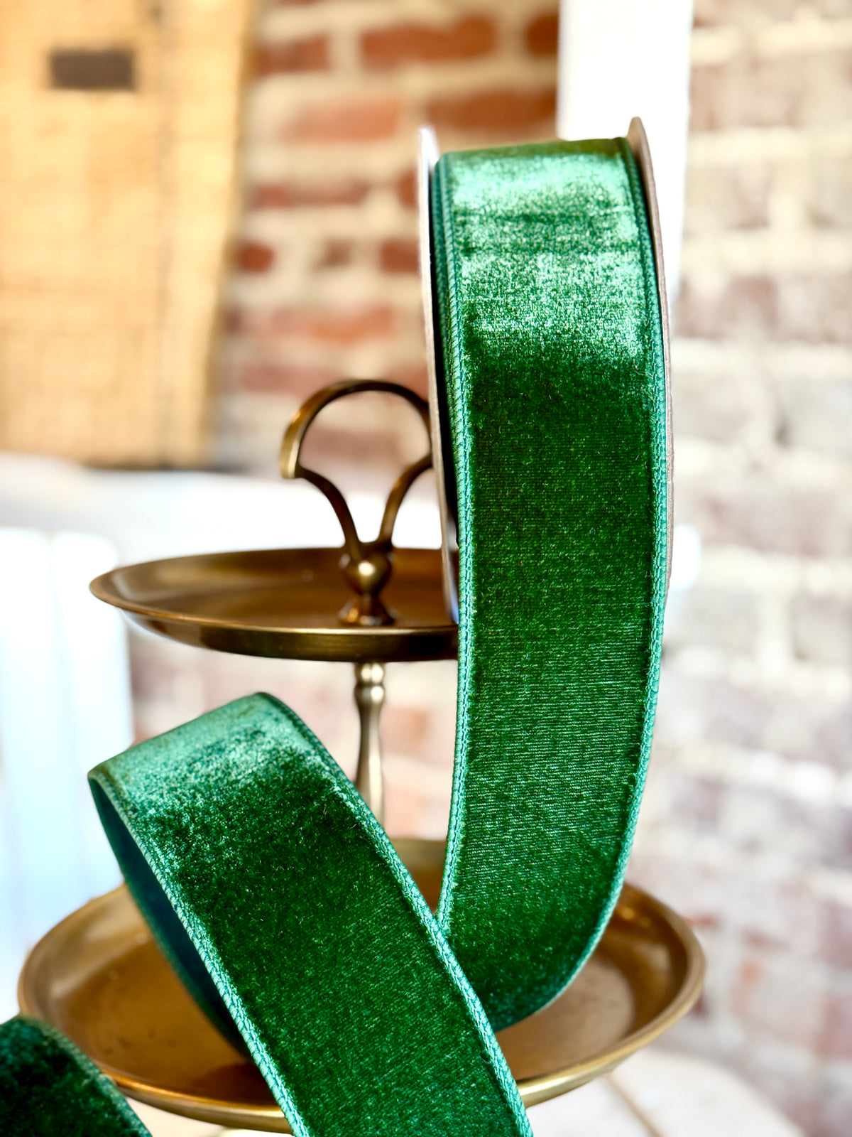 2.5” Dark Pine Velvet, SOLD BY THE YARD