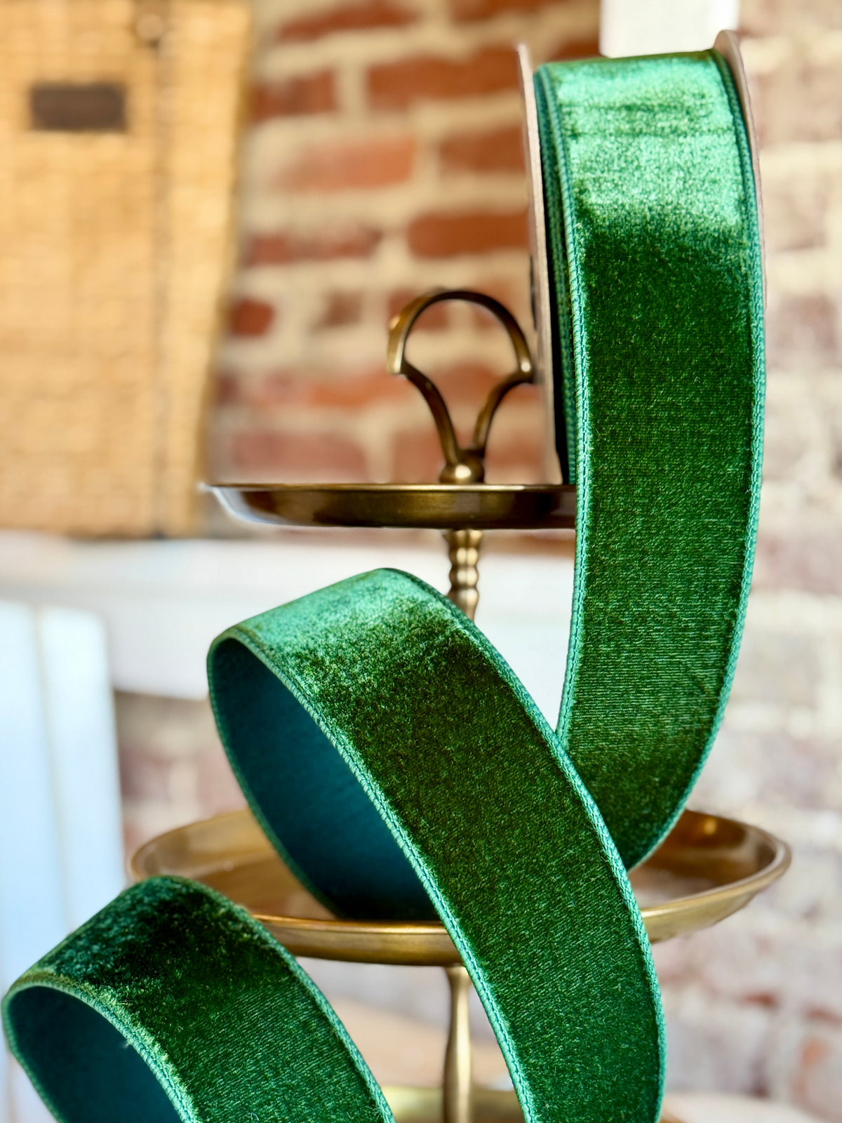 2.5” Dark Pine Velvet, SOLD BY THE YARD