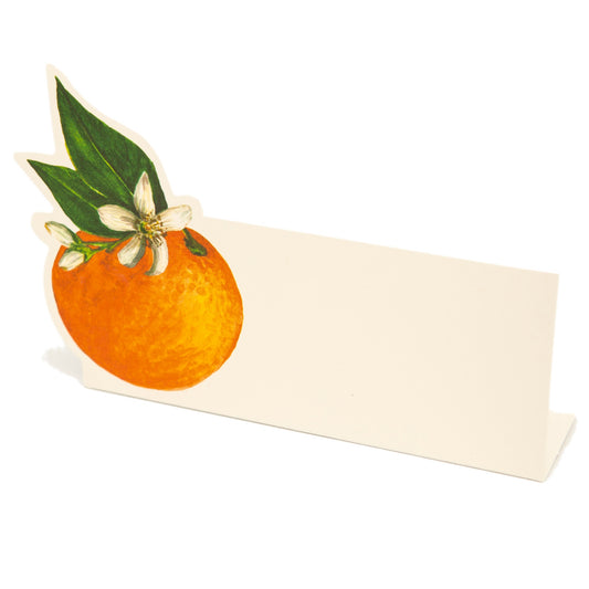 Hester and Cook Orange Orchard Place Cards