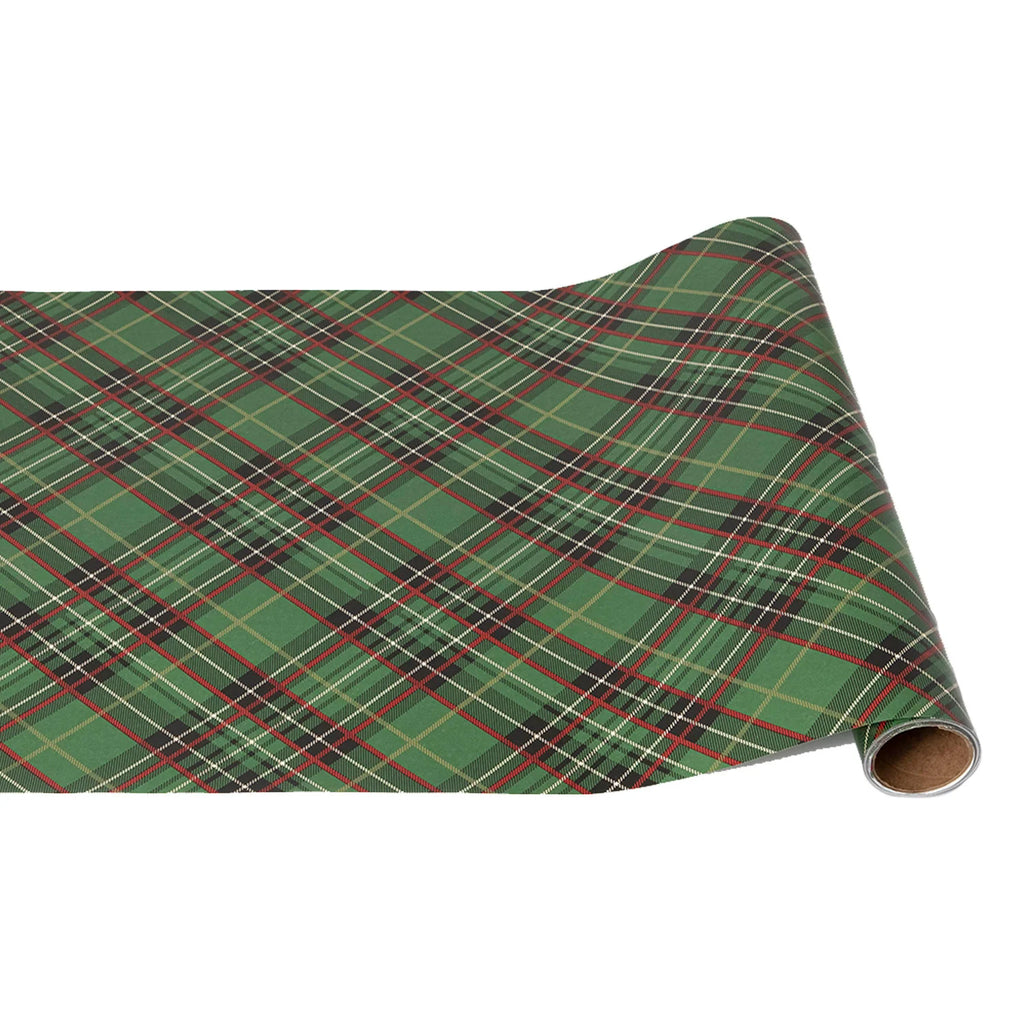 "Green Plaid" Table Runner
