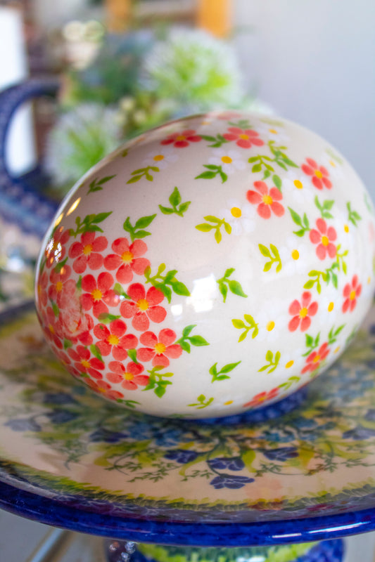 Polish Pottery XXL Spring Egg