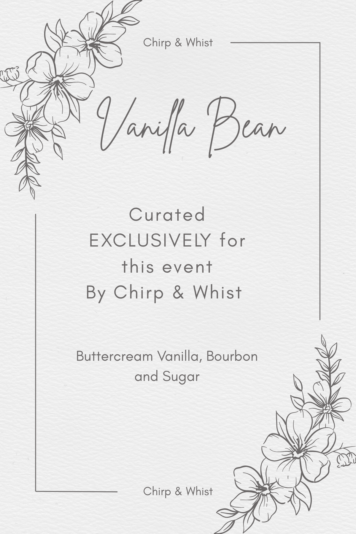 An Evening with Chirp & Whist