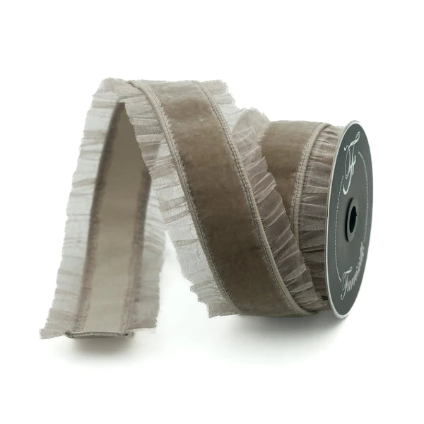 Platinum Sheer Ruffle