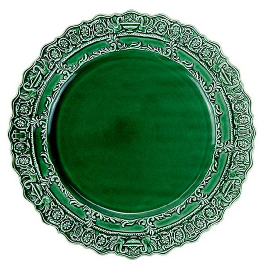Arte Italica - Renaissance Italian Green Dinner Plate