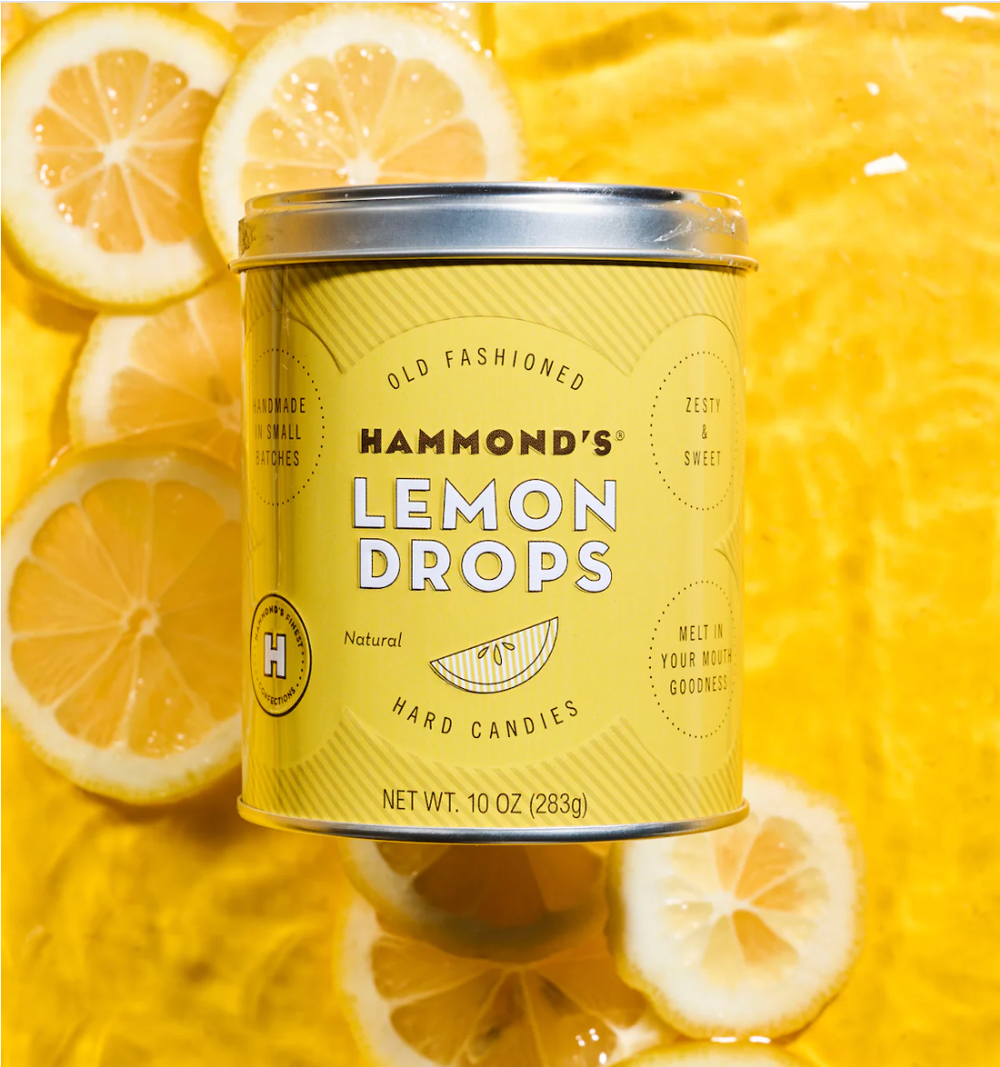 Hammond's Lemon Drops Tin 10oz