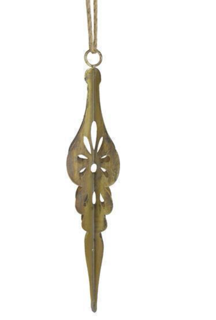 Metal Finial Ornament