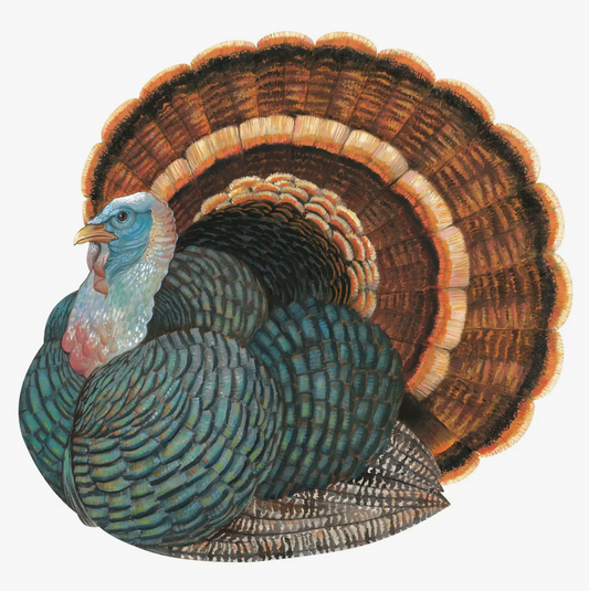 Die-cut "Heritage Turkey" Placemats