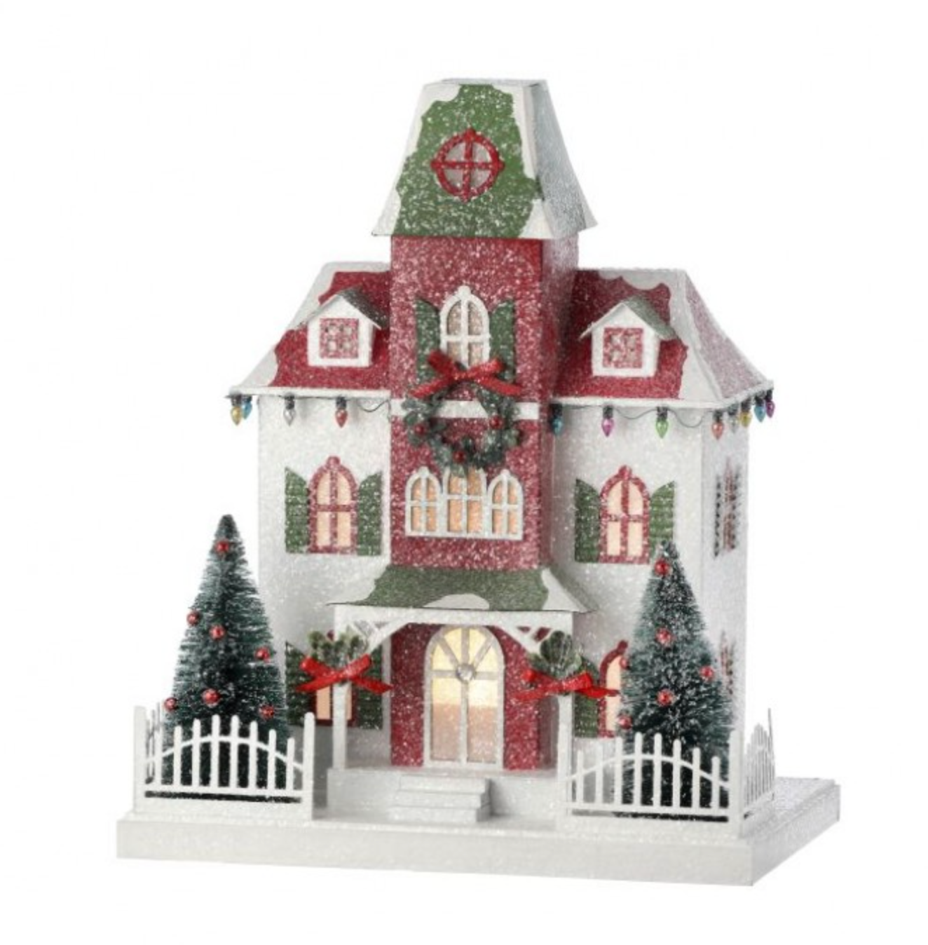 12" LED Christmas Tudor House