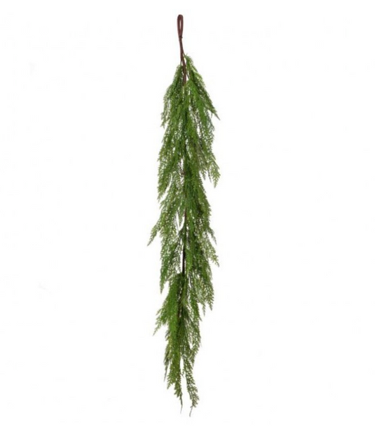 48" Real Touch Lebanon Cedar Full Garland