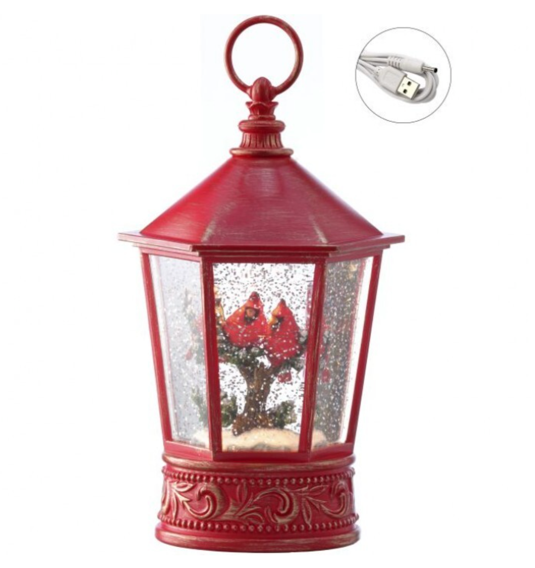 10" Cardinals Lantern Globe