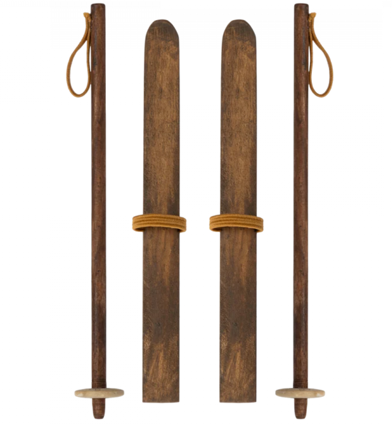 Ski and ski poles, Mum & Dad mouse