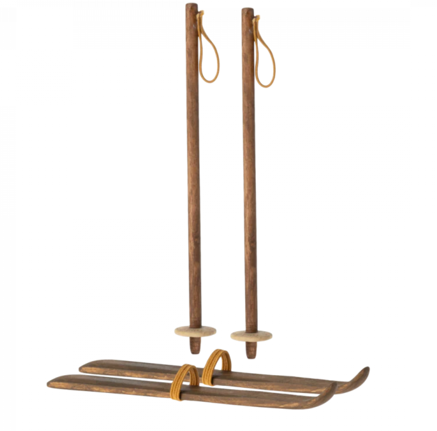 Ski and ski poles, Mum & Dad mouse
