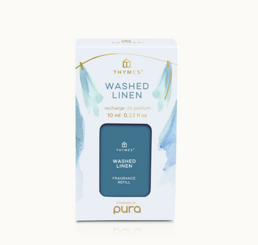 Thymes Washed Linen Pura Diffuser Refill