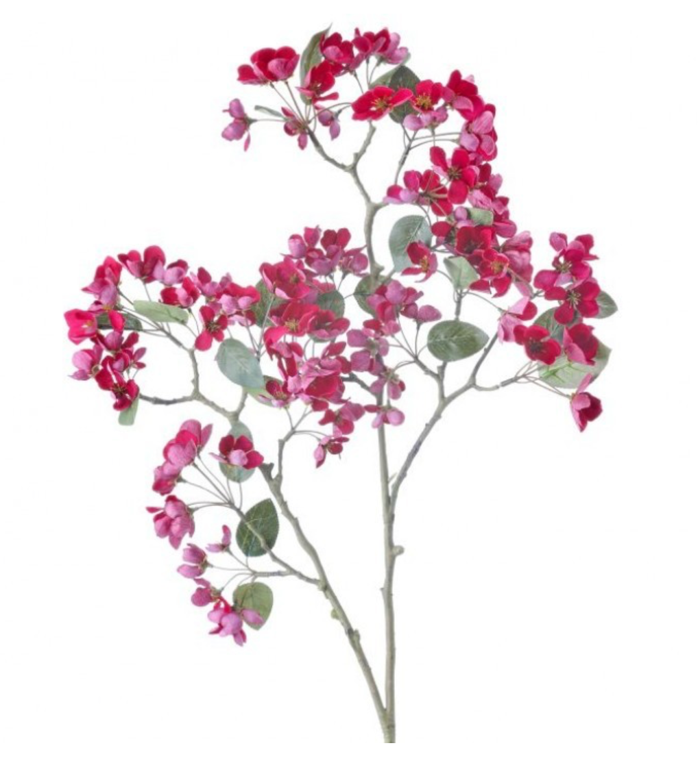 37" Apple Blossom Branch