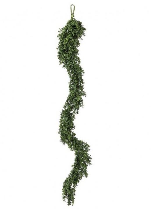 60" Real Touch Boxwood Garland