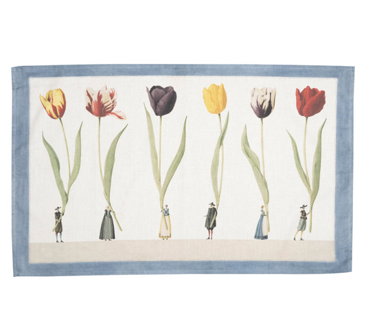 Tulip Parade Tea Towel