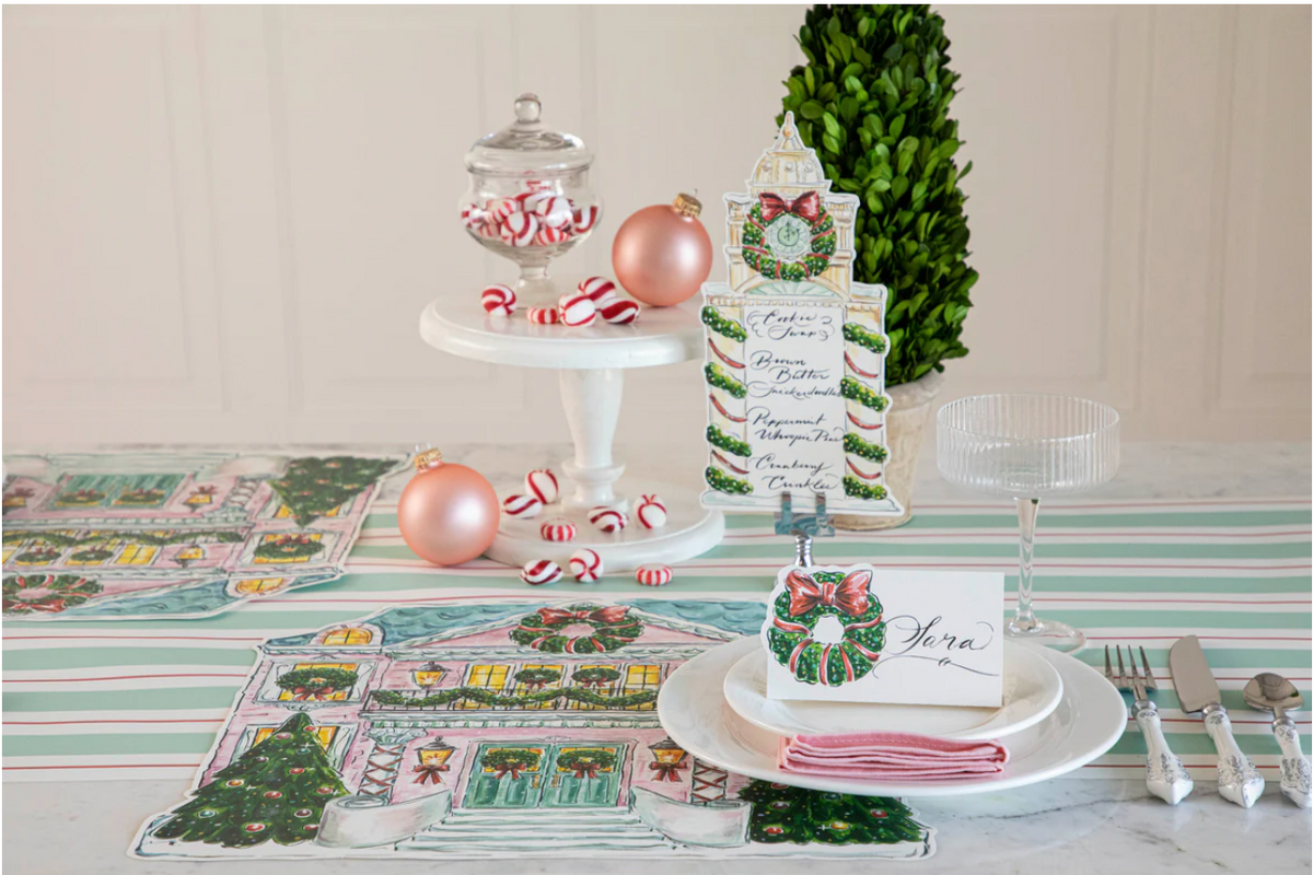 "Clock Tower" Table Cards