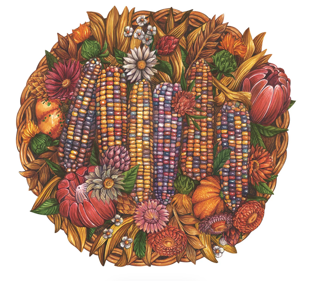 Die Cut Gathering Basket Placemat