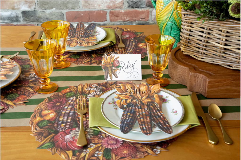 Die Cut Gathering Basket Placemat