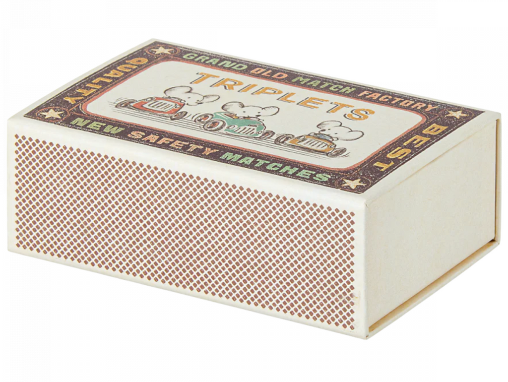 Triplets, Baby Mice In Box