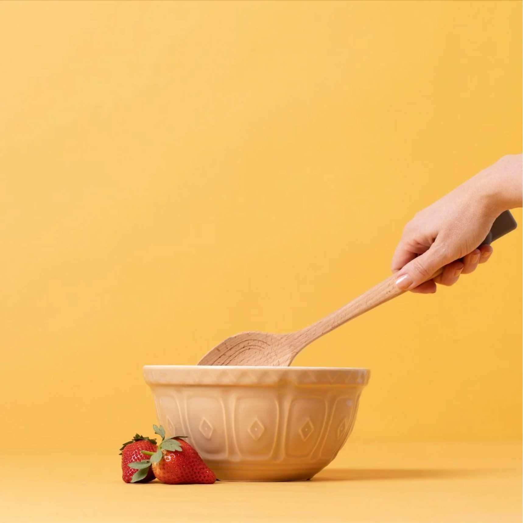 Mason Cash "Color Mix- Cane" Mixing Bowl 1.25 QT