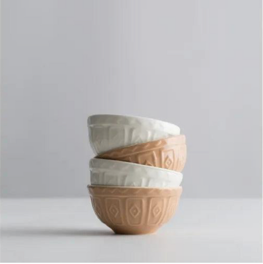 Mason Cash "Cane & Cream" Mini Bowls - Set of 4