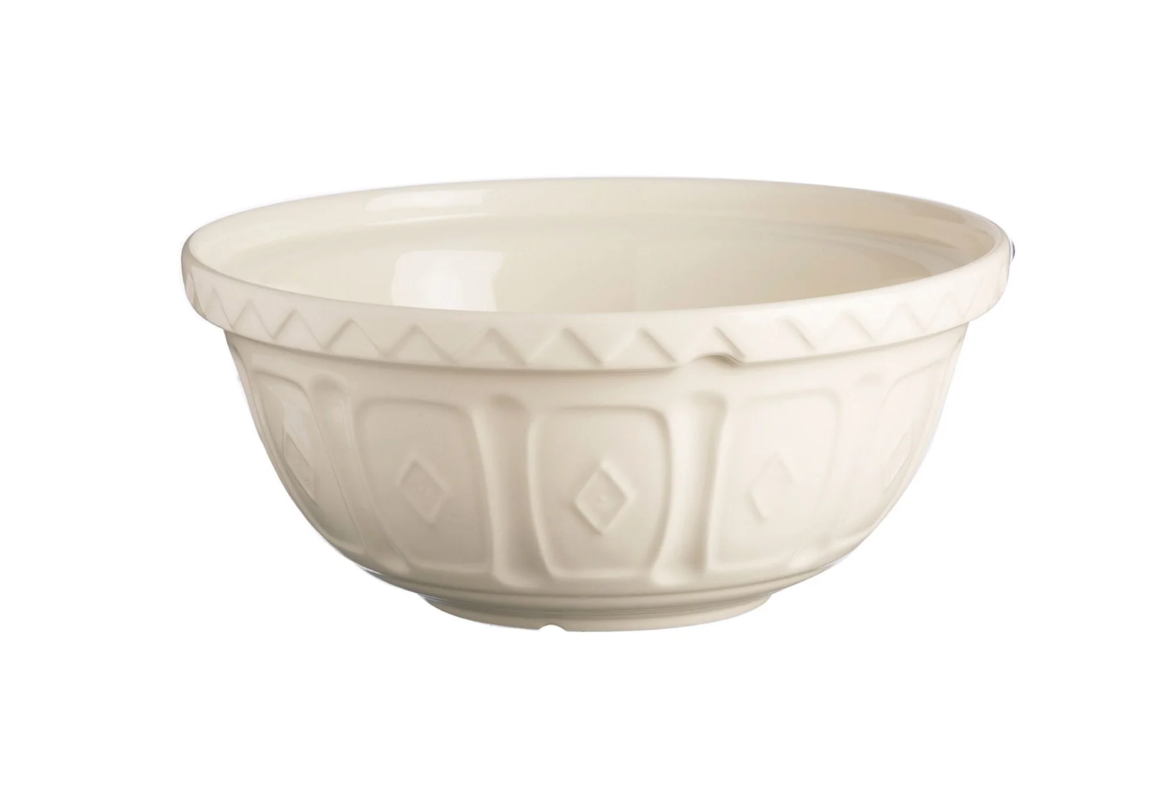 9.75" Mason Cash "Color Mix- Cream" Size 24 Mixing Bowl