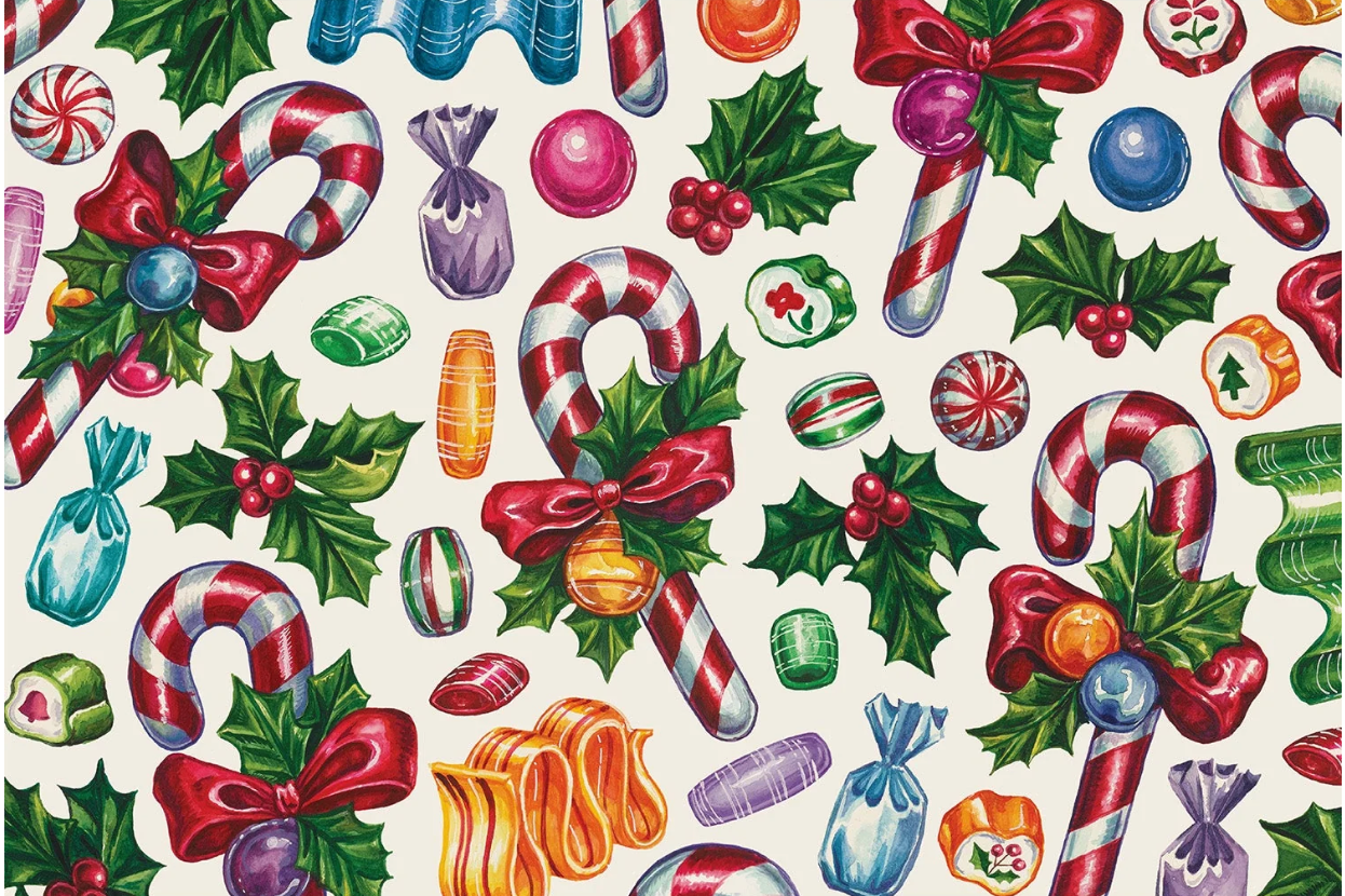 Candy Cane Shoppe Placemat