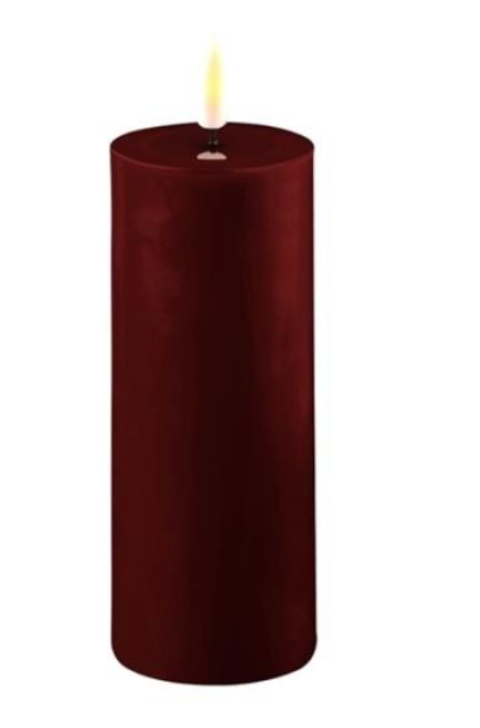 2" x 5" Bourgogne LED Candle