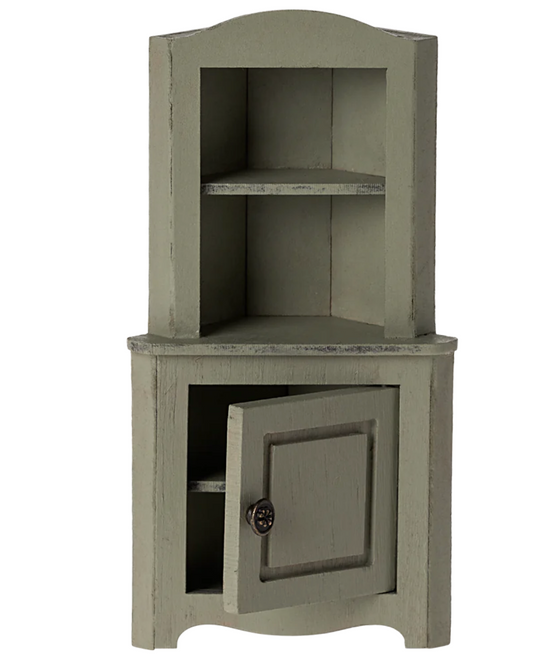 Corner Cabinet, Mouse - Light Green