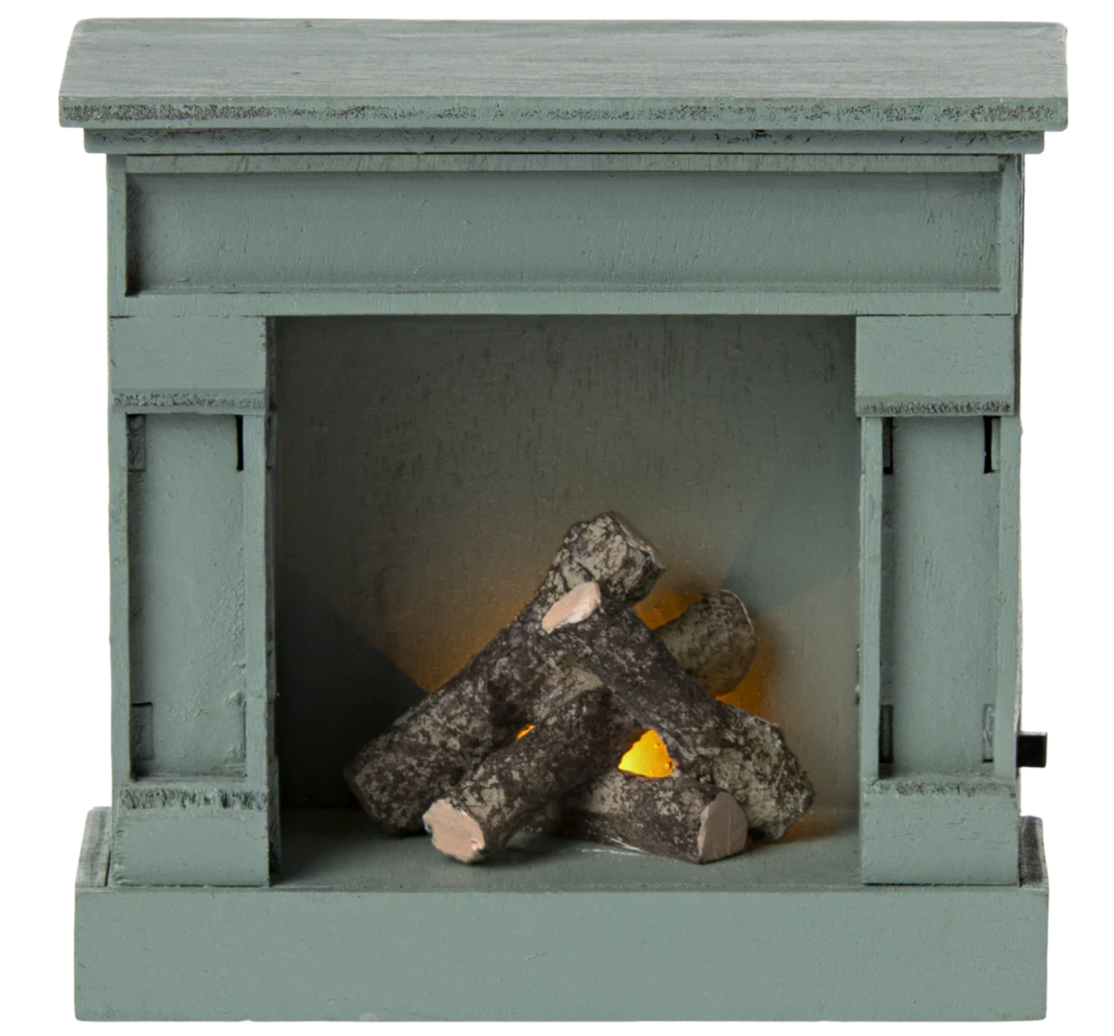 Fireplace, Mouse - Blue