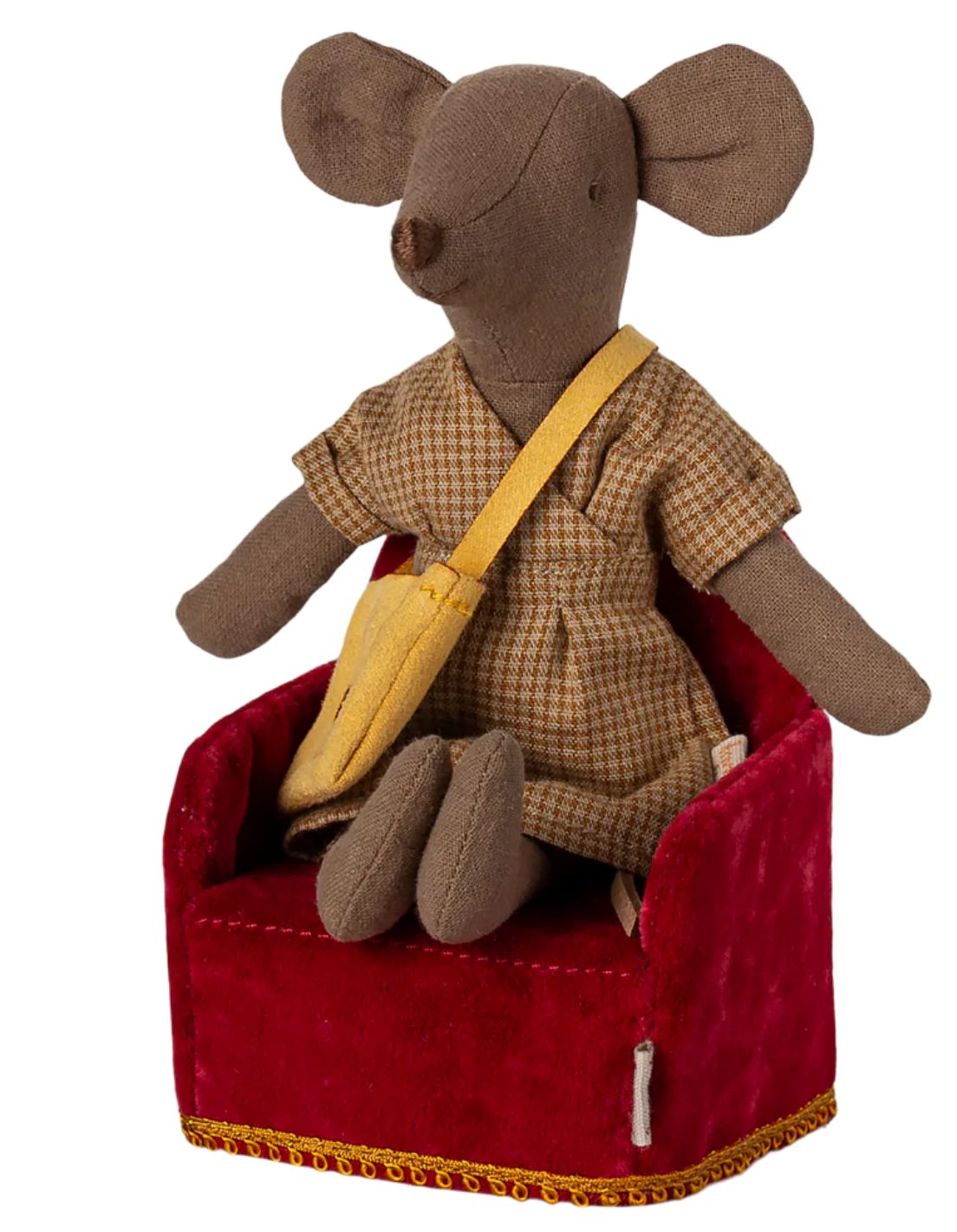 Folding Chair, Mouse- Red