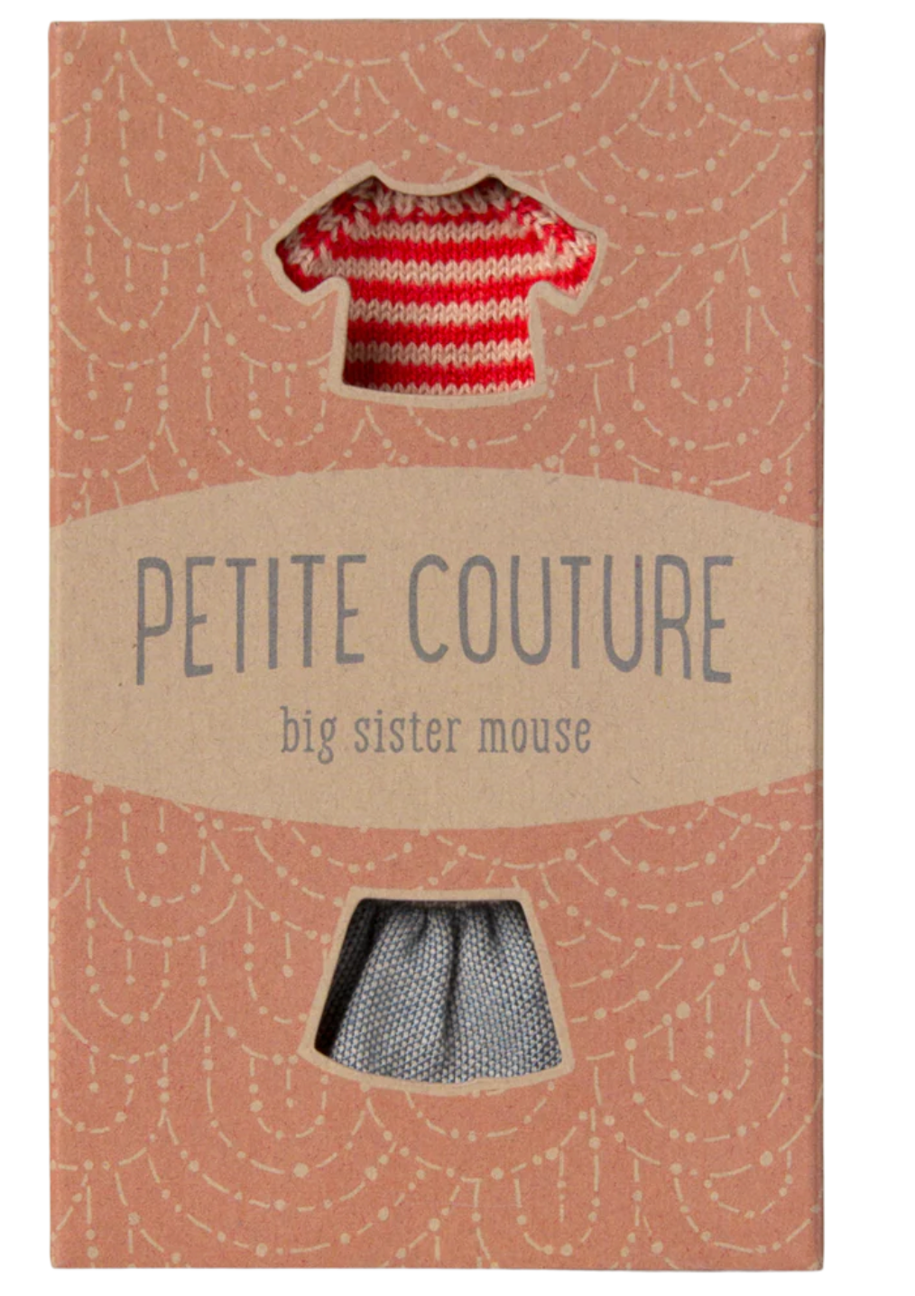 Knitted Sweater and Skirt, Big Sister Mouse