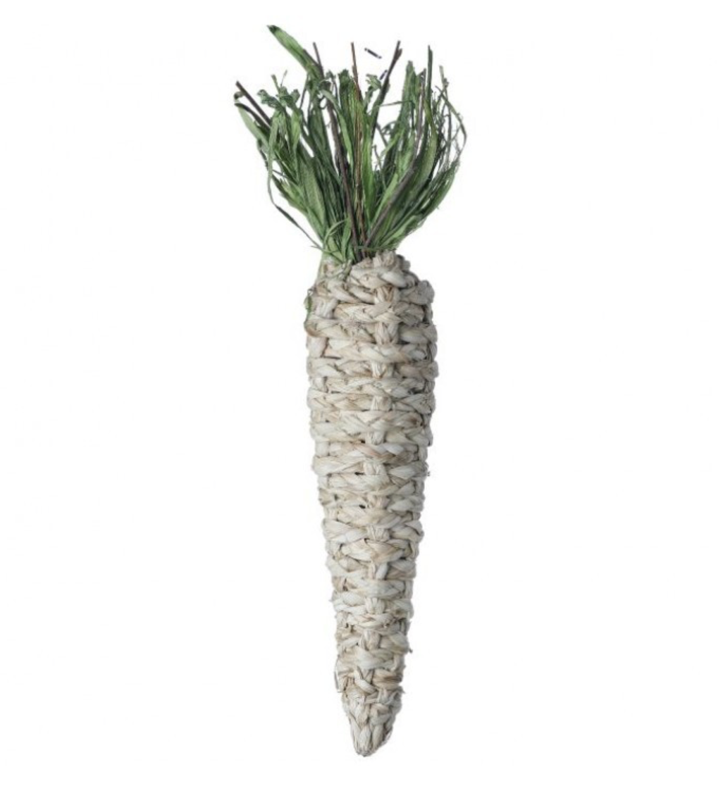 13.5" Basket Weave Easter Carrot