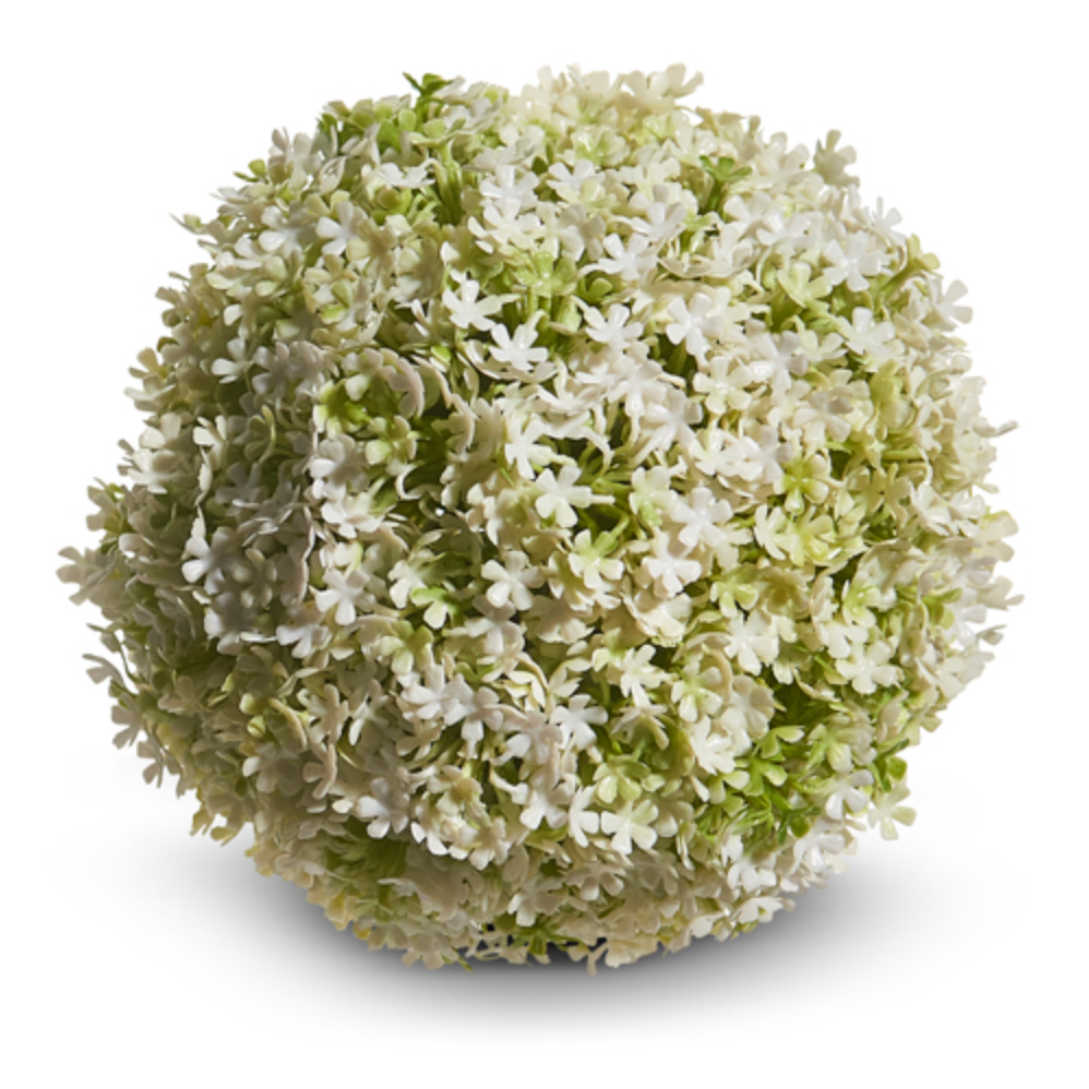 5" DECORATIVE FLORAL BALL