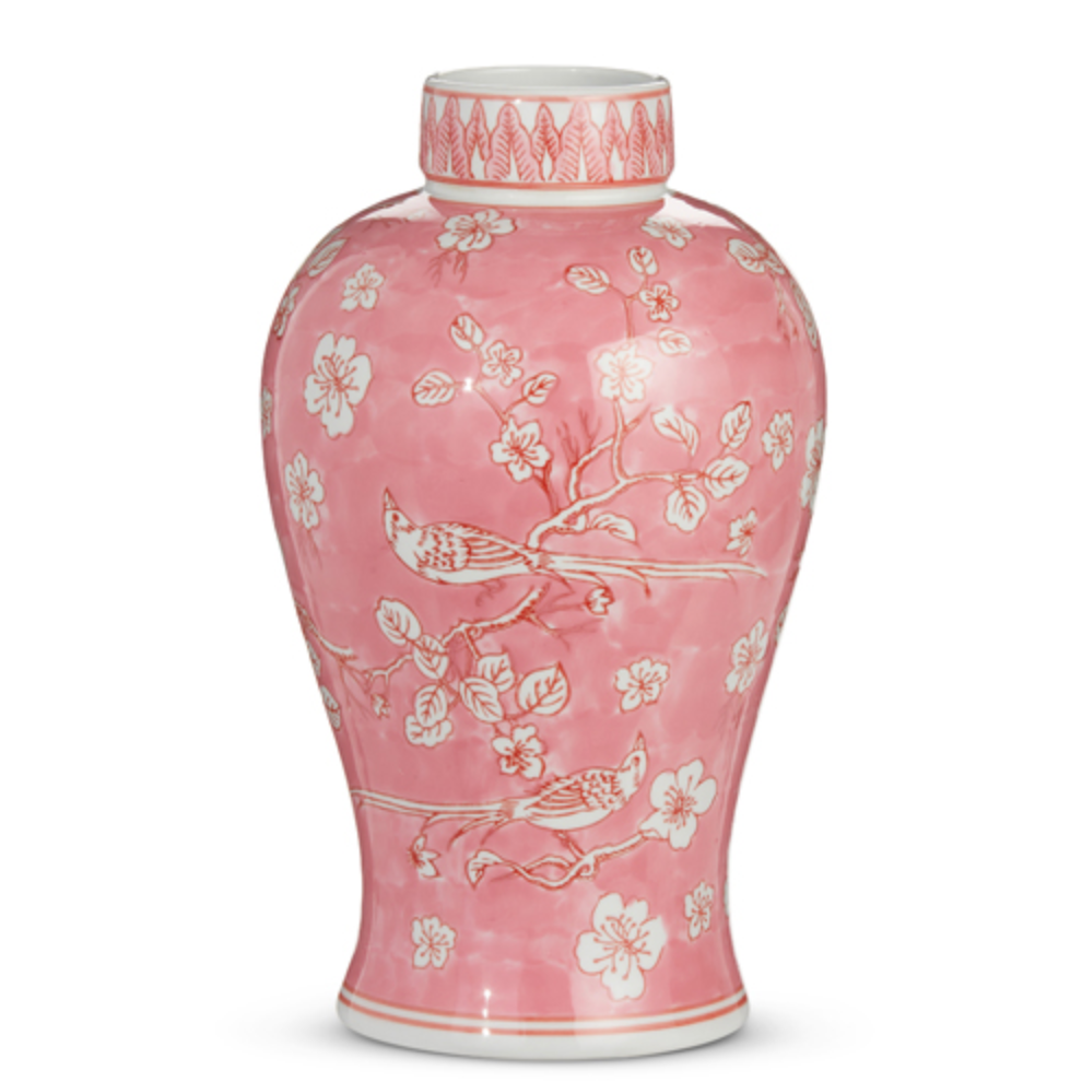 12.5" Pink Vase