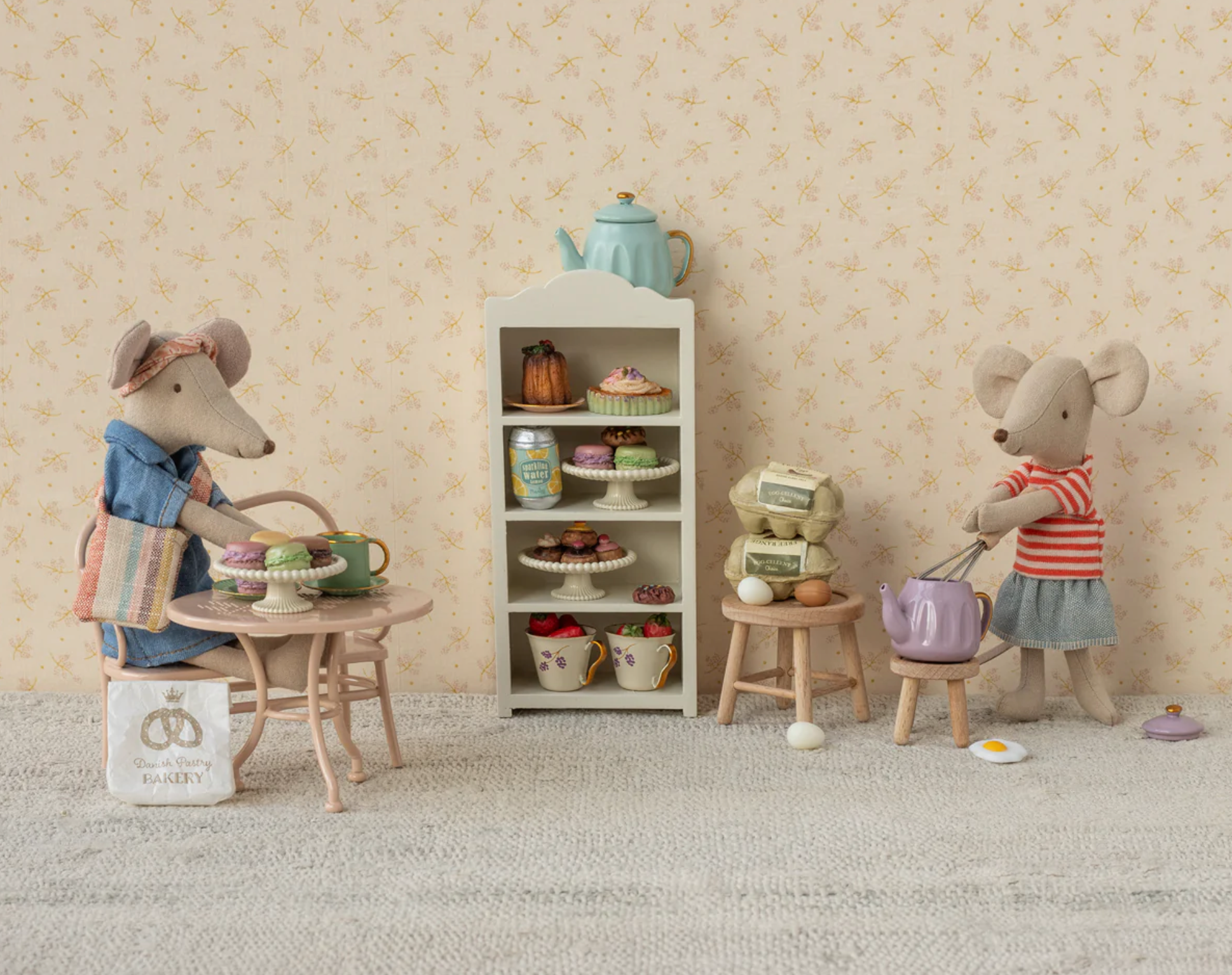 Denim Dress & Bag, Mum Mouse