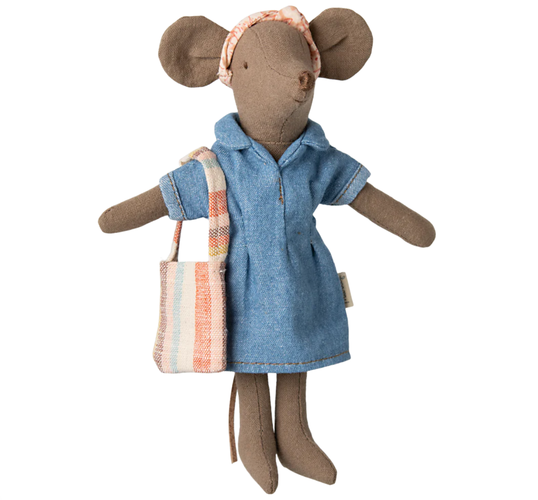 Denim Dress & Bag, Mum Mouse