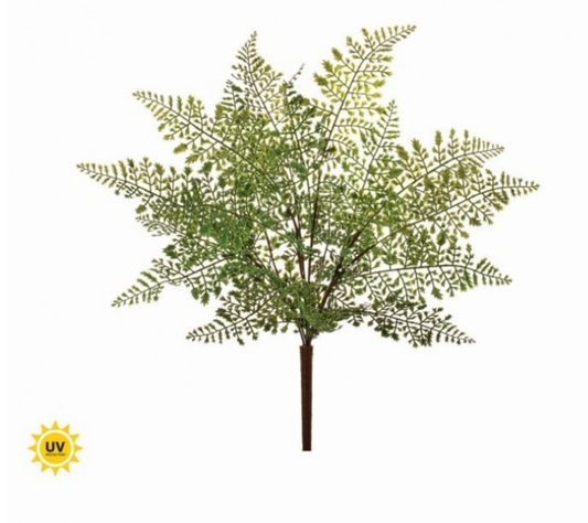 18" UV Proof Natural Touch Lace Fern Bush