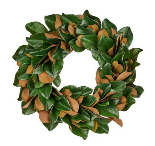 28" Magnolia Leaf Wreath