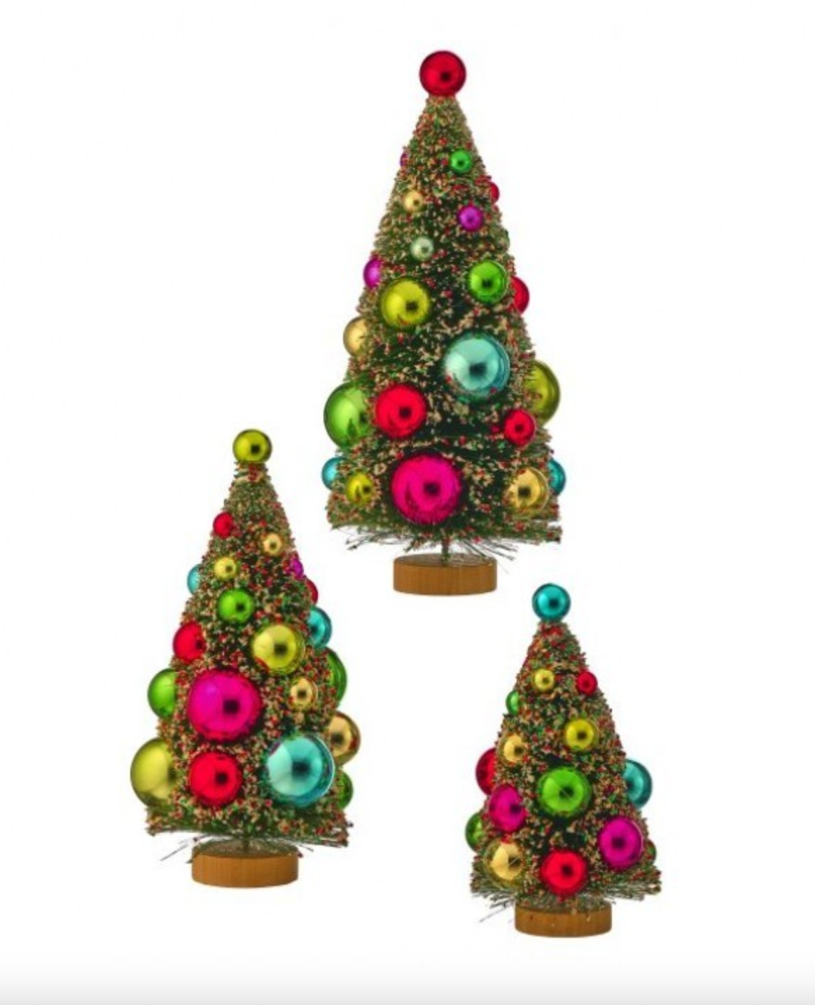 Retro Sisal Ornament Tree - medium