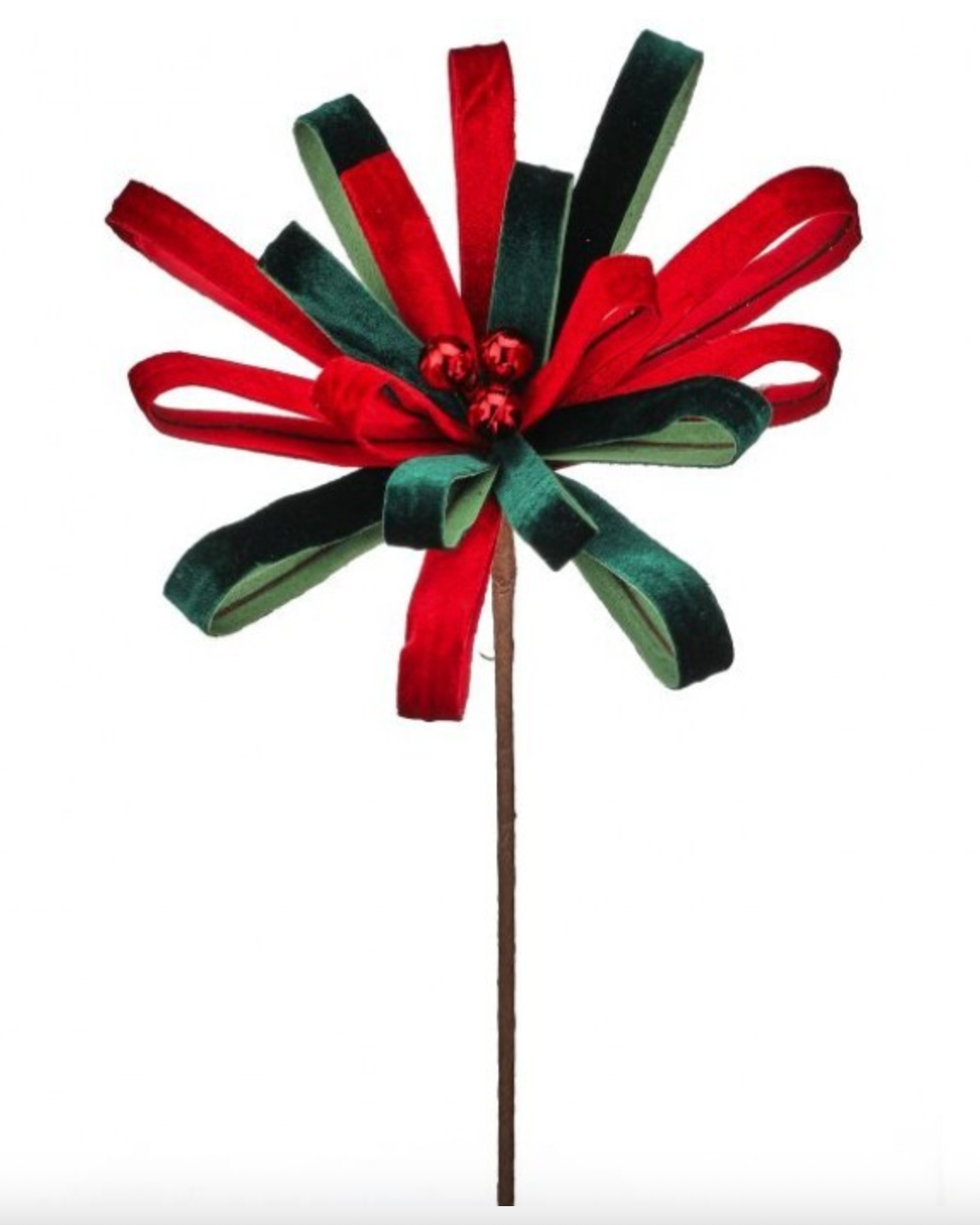 22” Holiday Loop Flower Stem