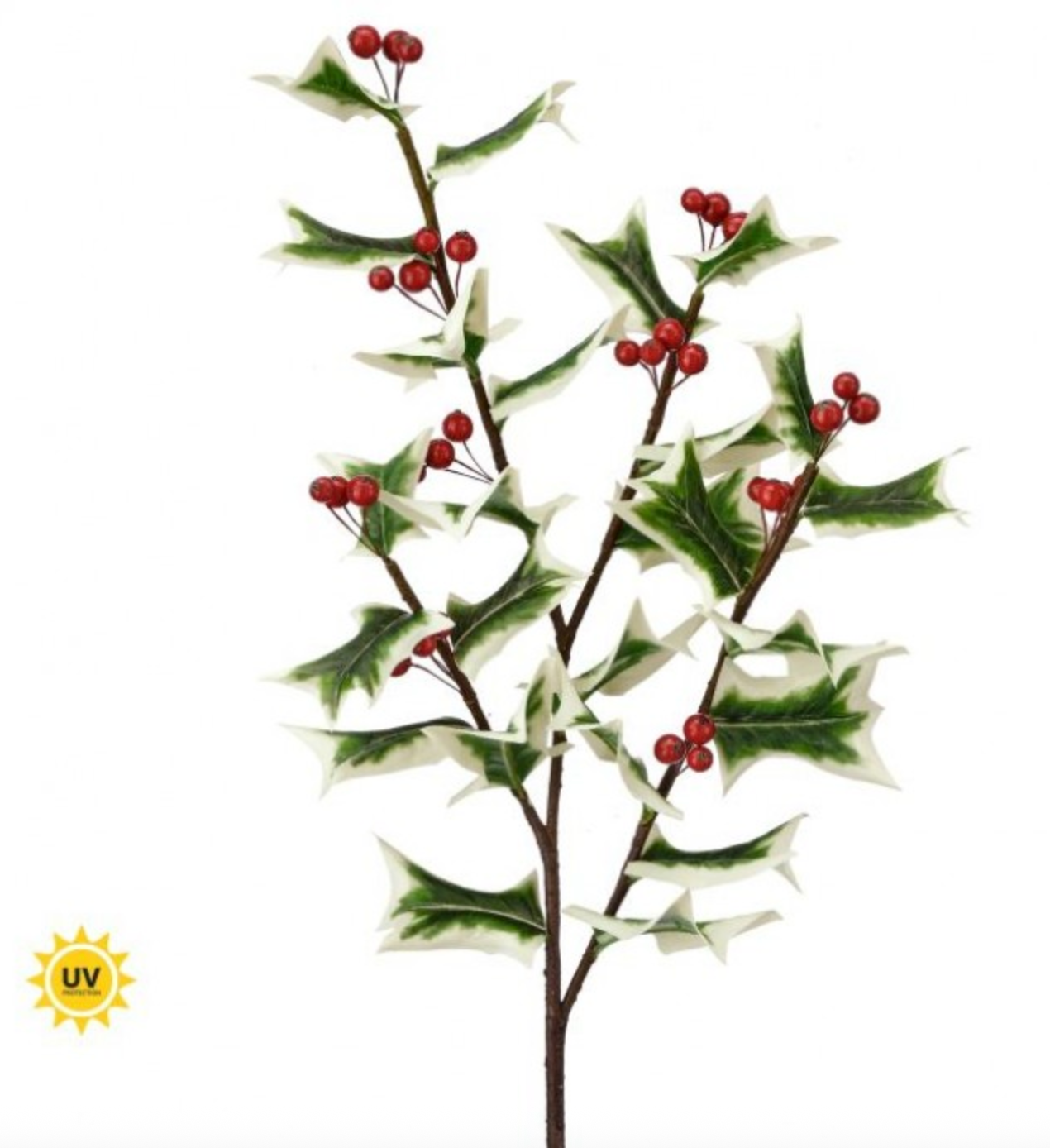 30" FRESH CUT HOLLY SPRAY- UV