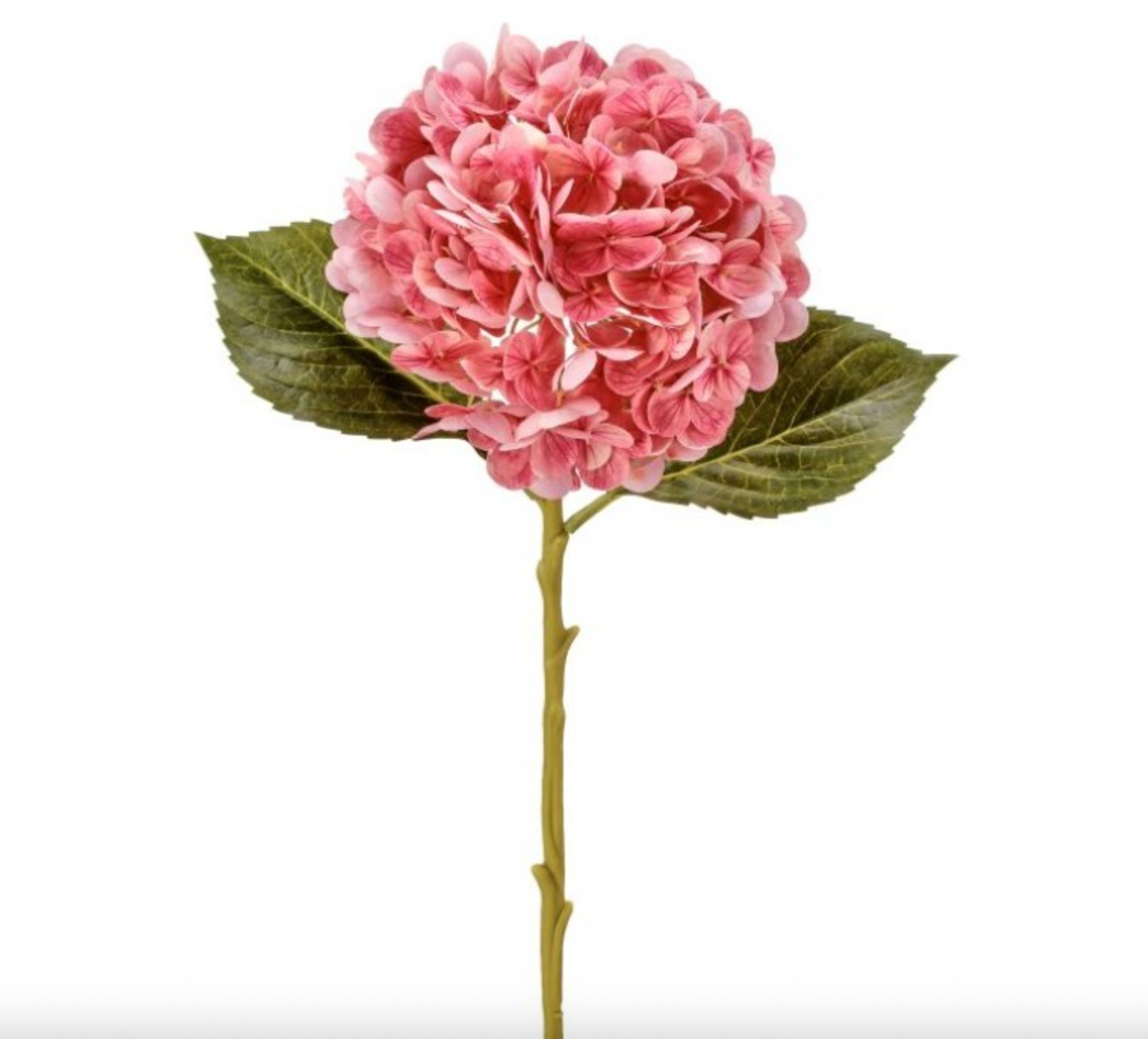 REAL TOUCH HYDRANGEA 18.5"- HOT PINK